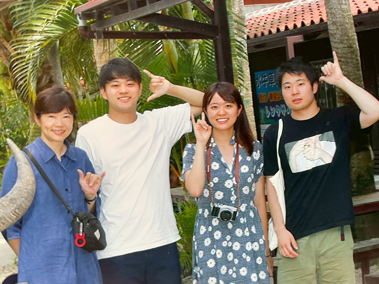 子ども達も大人になりました。